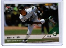 DANIEL MENGDEN 2018 TOPPS NOW 249 SOLD OUT TOPPS.COM VERY LOW PRINT RUN = 156