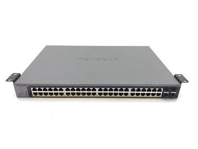 NetGear GS752TPv3 48-Port Gigabit Ethernet PoE+ Smart Switch with 4 SFP Ports - Image 1 of 4