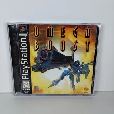 Omega Boost (Sony PlayStation 1, 1999) CIB - TESTED - RARE - Image 1 of 4