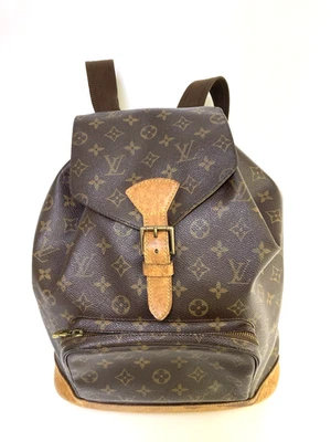 Mochila usada LOUIS VUITTON Montsouris GM M51135 monograma PVC 27118 Foto 1 de 4