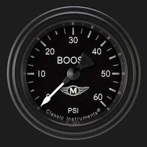 MA143BLF Moal Bomber 2 1/8" Boost Gauge, 60 psi - Picture 1 of 3