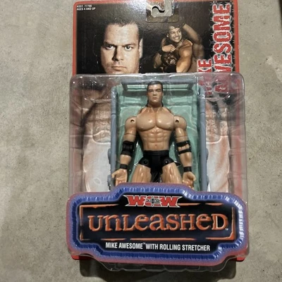 Wcw Toybiz Mike Awesome Unleashed MOC Original Release - Image 1 of 4