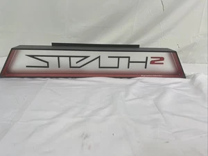 Taylor Made Stealth 2 Golf In Store Signage Slat Wall Mount  24” Wide - Picture 1 of 4