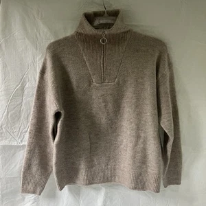 Esmara Women’s Sweater Small 1/4 Quarter zip New Outdoor - Picture 1 of 8