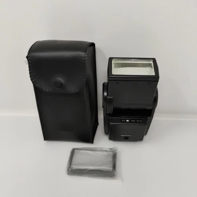 Canon Speedlite 199A Shoe Mount Flash With Filter & Original Case Made In Japan - Image 1 of 4