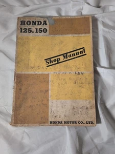 Genuine Honda 125 150 Shop Service Repair Manual Book C92 CS92 CB92 C95 CA95 - Picture 1 of 4