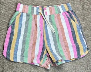 Marine Layer Women's Drawstring Waist Hemp Blend Short Size X Small - Picture 1 of 9