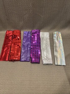 Set Of Six Elastic Sequence Microphone Sleeves “Elevate Your Look!” - Picture 1 of 2