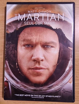 The Martian (DVD, 2015, Widescreen, Bilingual) Matt Damon, Jessica Chastain - Image 1 of 2