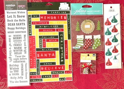 YOU CHOOSE - CHRISTMAS 11/15 UPDATED JOLEE'S 3D STICKERS + FLAT RATE SHIPPING - Image 1 of 2