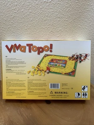 Rio Grande Boardgame Viva Topo!/VG/Wooden Pieces/Made In German - Image 1 of 4
