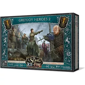 Una canzone di ghiaccio e fuoco (ASOIF) gioco in miniatura - Greyjoy: Heroes 2 - Foto 1 di 1