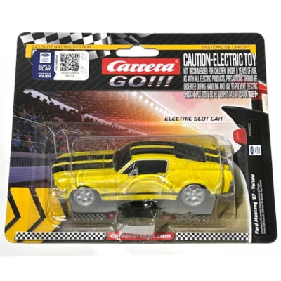 NUEVO Coche Ranura Carrera GO 64212 Ford Mustang '67 - Amarillo Carreras 1/43 Foto 1 de 2