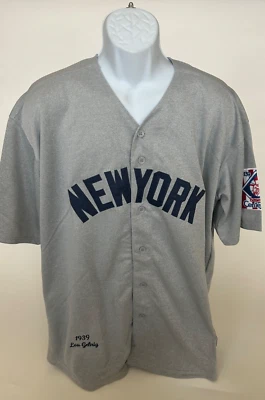Lou Gehrig # 4 1939 New York Yankees MLB Jersey Size Extra Large - Image 1 of 4
