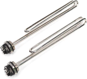 4500W Water Heater Element 2 Pack Screw-in Foldback Replacement For GE AO Smith - Picture 1 of 12