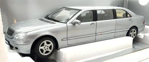 Sunstar 1/18 Scale 4114 - Mercedes Benz S Class Pullman Limousine Silver - Picture 1 of 5