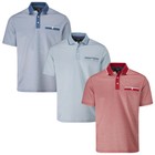 Farah Mens Nelson Polo Shirt Short Sleeve Lightweight Performance Golf Top
