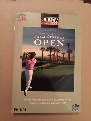 ABC Sports Presents The Palm Springs Open Philips CD-i 1991 Video Game Golf CDI - Image 1 of 2