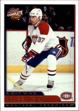 2003-04 Pacific Complete Canadiens Hockey Card #47 Niklas Sundstrom