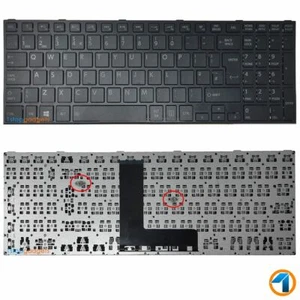 Für Toshiba Satellite C50-B-149 Ersatz Tastatur Schwarz UK - Bild 1 von 3