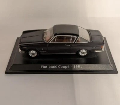 NL* MODELLINO FIAT 2300 COUPE 1961 Scala 1:43 colore nero come da foto - Immagine 1 di 2