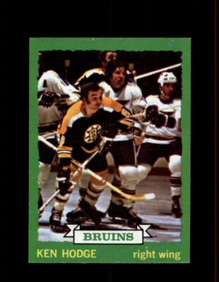 1973 KEN HODGE TOPPS #133 BRUINS *R5664 - Image 1 of 2