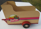 Vintage 1973 Barbie Western Travelin Horse Trailer