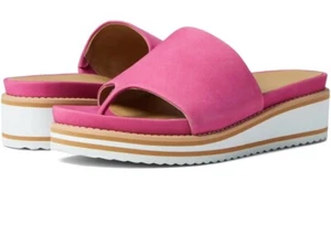 DAVID TATE WOMENS NEW HOT FUSHIA THONG SANDLES  SLIDES SZ 10N - New No Box - Picture 1 of 4