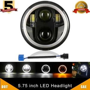 5.75 5-3/4 Round LED Projector Headlight  For Honda VTX1300 C R S VTX1800F3 - Picture 1 of 12