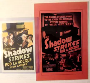 Manual de película de The Shadow Strikes con bonificación - Imagen 1 de 1