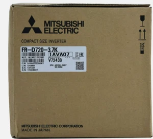FR-D720-3.7K 1PCS NUEVO MITSUBISHI Inverter FR-D720-3.7K - Imagen 1 de 1