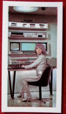 UFO - Card #14 - MOONBASE OPERATIVE - George Bassett & Co - 1970