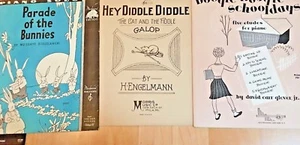 3 alte Kindernotenstücke (#20) - Bild 1 von 4