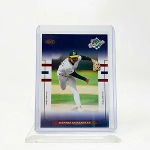 Dennis Eckersley - 2004 Donruss - 1989 World Series Insert - Oakland A's - Picture 1 of 2