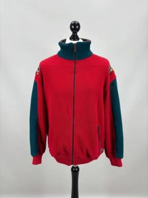 Mens fleece jacket Walking Silvy Size M Color Red Duties Paid (USA) - Image 1 of 4