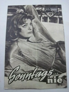 NEUES FILMPROGRAMM Nr. 2032 - ZUSTAND 2 -  SONNTAGS... NIE / Melina Mercouri - Foto 1 di 1