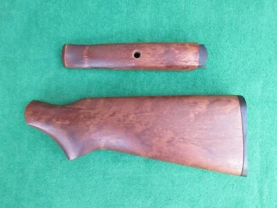 H & R NEF Handi Rifle Wood Butt Stock & Forend Set Forearm NICE - Image 1 of 4