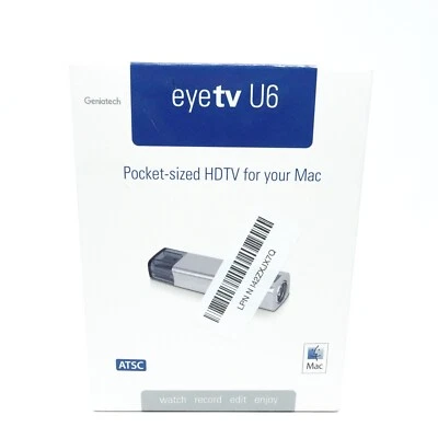 Geniatech Eye Tv U6 Pocket-sized HDTV For You Mac ATSC *Activation Unknown - Image 1 of 4