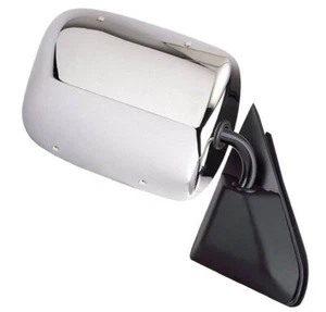 Mirror Chrome GMC Sierra C/K C1500 C2500 C3500 1988-1998 Passenger Side - Picture 1 of 1