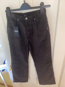 Jasper Conran Boys Jeans Black Needlecord. Brand New. 11 Yrs - Picture 1 of 4
