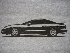 2002 WS6 Trans Am T-Shirt, 1998-2002 Pontiac TA Ram Air - Bild 1 von 3