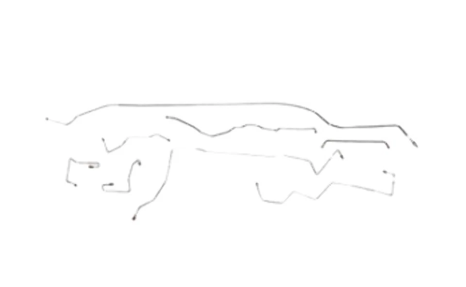 For Jeep Grand Cherokee 1995-1996 Complete Brake Line Kit -CBK0034SS-CPP Foto 1 de 4