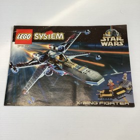 Lego Star Wars X-wing Fighter 7140 Instruction Booklet Only