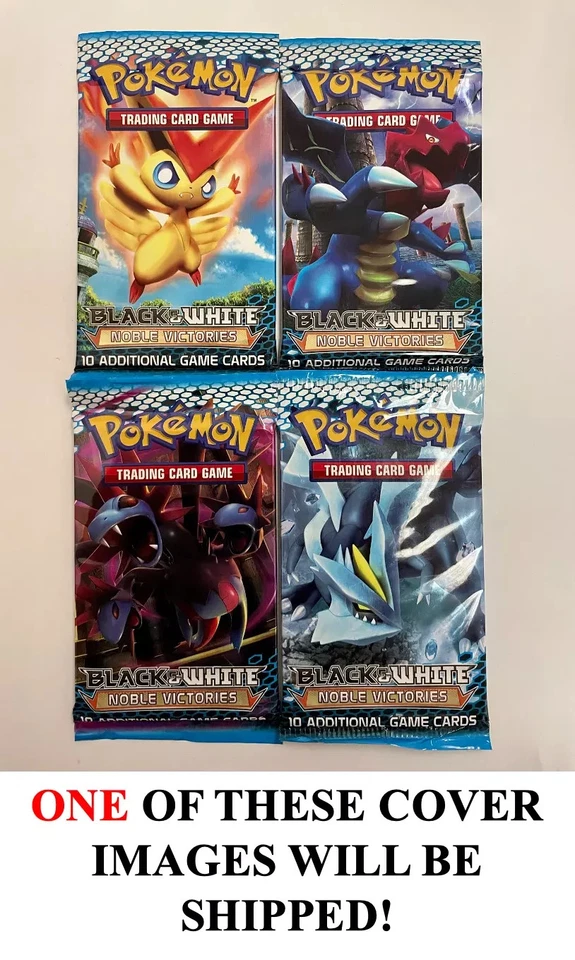 UN Pokemon Blanco y Negro Nobles Victorias Booster Pack SELLADO Inglés  Foto 1 de 1