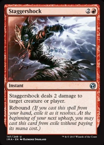 x1 Staggershock - Iconic Masters - NM - MTG - Image 1 of 1