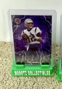 2024 Topps Resurgence - Conductors Tom Brady #C-11 Purple Surge Refractor /75 - Picture 1 of 2