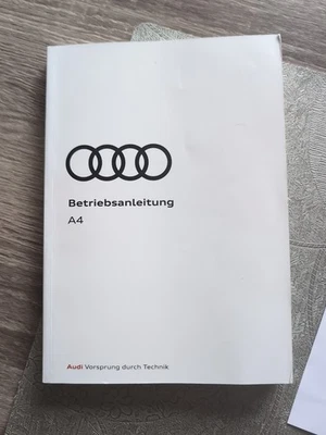 AUDI  A4 S4 / A4 S4 AVANT./ RS4 Avant Betriebsanleitung ab 2021 B9 Handbuch BA - Bild 1 von 4