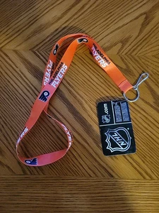 Philadelphia Flyers Schlüsselband Hockey NHL brandneu nie benutzt Schlüsselanhänger orange SC - Bild 1 von 1