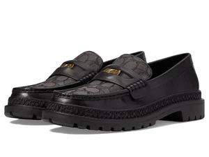 Mocasín informal COACH para hombre con jacquard de firma y moneda de firma, 11D - Imagen 1 de 4