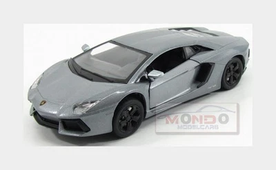1:24 NEWRAY Lamborghini Aventador Lp700-4 2011 Grey Met NY71253GR Model - Image 1 of 2